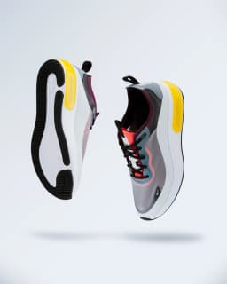 Women running shoes pair
